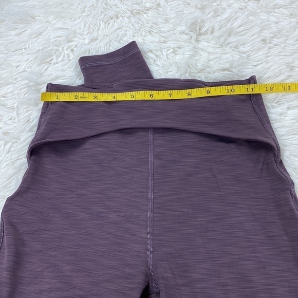 Lululemon Power Within Super High-Rise Pant 28" Heathered Black Currant - Picture 4 of 7